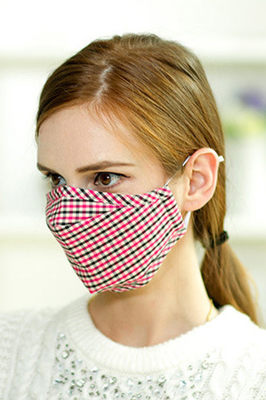 经典格子防雾霾口罩 时尚防护，守护呼吸健康